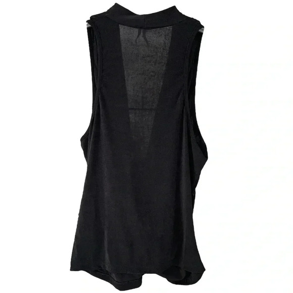 Anthropologie Drapey Black Tank - Picture 2 of 5